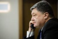 Порошенко и Меркель обсудили дорожную карту имплементации минских соглашений