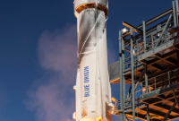 Blue Origin успешно испытала суборбитальный корабль (видео)