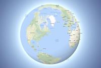 Google Maps теперь показывает землю в виде шара, а не плоской проекции