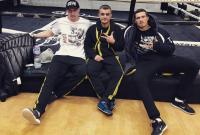 Усик провел первую тренировку в Манчестере перед боем с Беллью