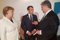 Порошенко, Меркель и Макрон решают, что делать с выборами в ОРДЛО