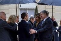 Порошенко в Париже принял участие в торжественных мероприятиях к 100-летию окончания Первой мировой войны