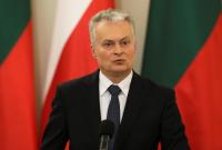 Президент Литвы поздравил Зеленского с победой Слуги народа на выборах в Раду