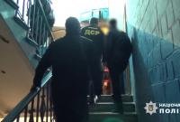 В Киеве спецназ задержал группу коллекторов (видео)