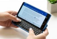 Смартфон-слайдер Pro1-X с физической QWERTY-клавиатурой и несколькими ОС стал хитом Indiegogo