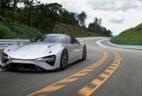 Lexus демонструє зображення електроспорткара